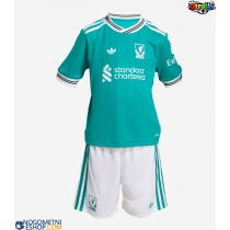 Otroški Nogometni dresi Liverpool Alexis Mac Allister #10 Tretji 2025-26 Kratek Rokav (+ Kratke hlače)